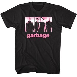 Garbage Pink Album T Shirt Official Alt Rock Band Concert Tour